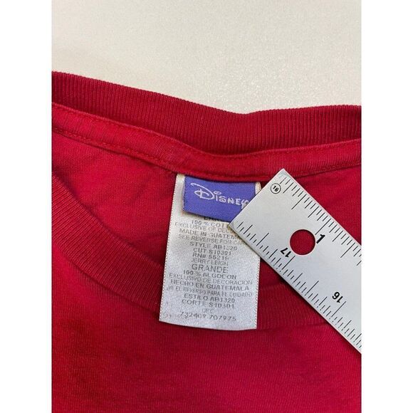 VINTAGE Disney Winnie The Pooh Tigger Graphic T-shirt Men Large Red Short Sleeve - Picture 7 of 8